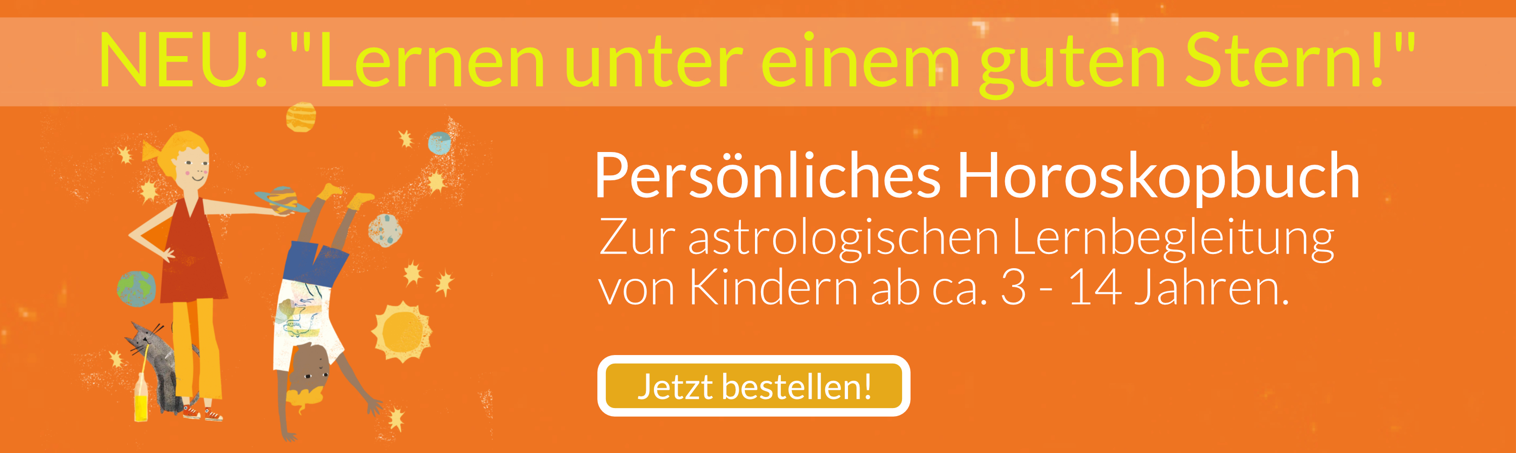 Horoskopbuch: Lernen unter einem guten Stern! - Jetzt bestellen!