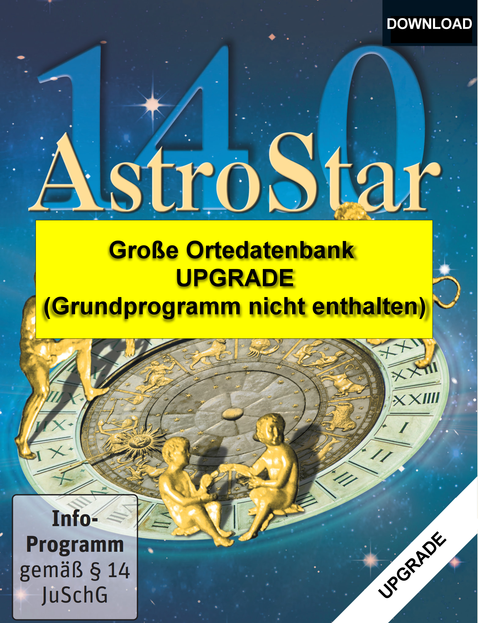 Große Ortedatenbank für Astro Star 14.0 (Symbolbild)