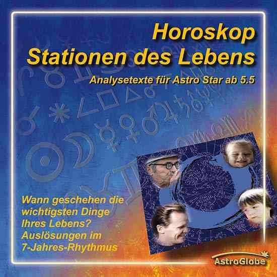 Horoskop Stationen des Lebens / 7-Jahresanalyse (Symbolbild)