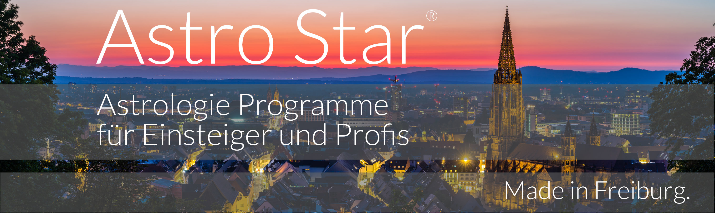Astro Star - Astrologie Programme Made in Freiburg.