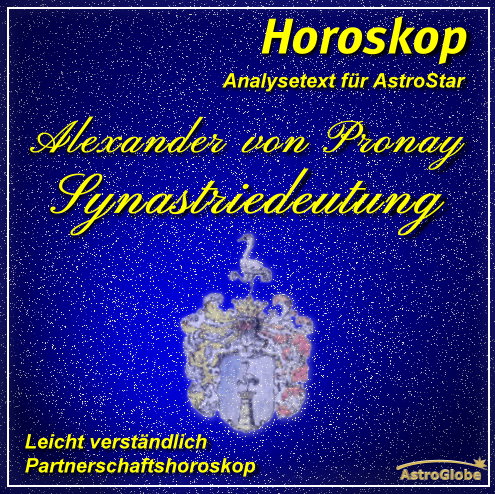 Horoskop Pronay Synastriedeutung (Symbolbild)