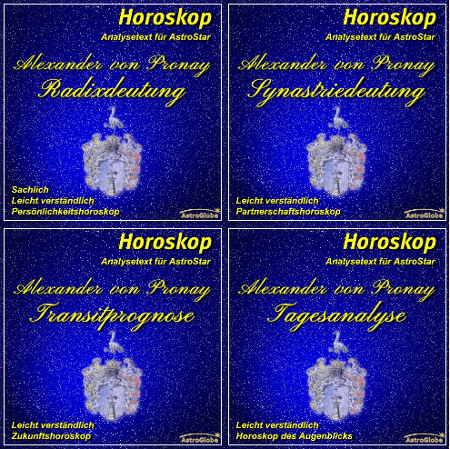 Horoskop Pronay 4er Paket (Symbolbild)